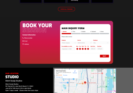 Silent Soulja (Website, Local SEO)